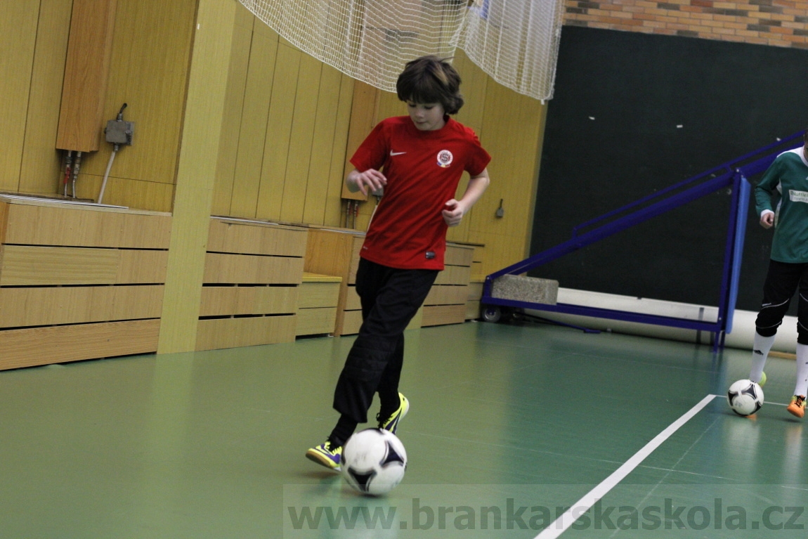 Brankářský trénink BFŠ - TJ AFK Nymburk - 29.1.2014