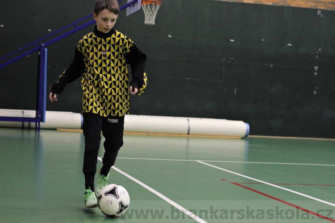Brankářský trénink BFŠ - TJ AFK Nymburk - 29.1.2014