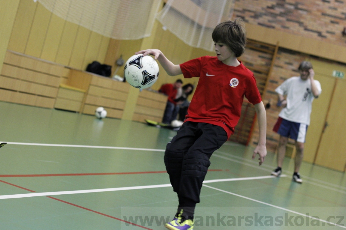 Brankářský trénink BFŠ - TJ AFK Nymburk - 29.1.2014