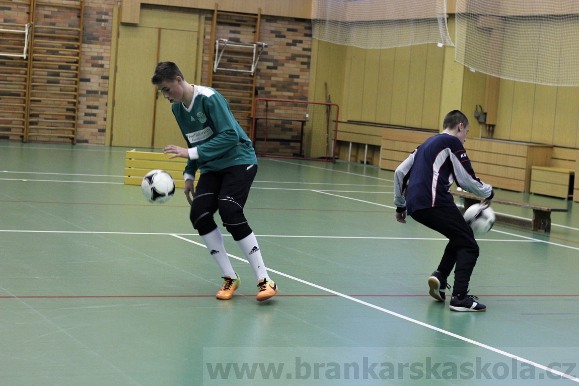 Brankářský trénink BFŠ - TJ AFK Nymburk - 29.1.2014