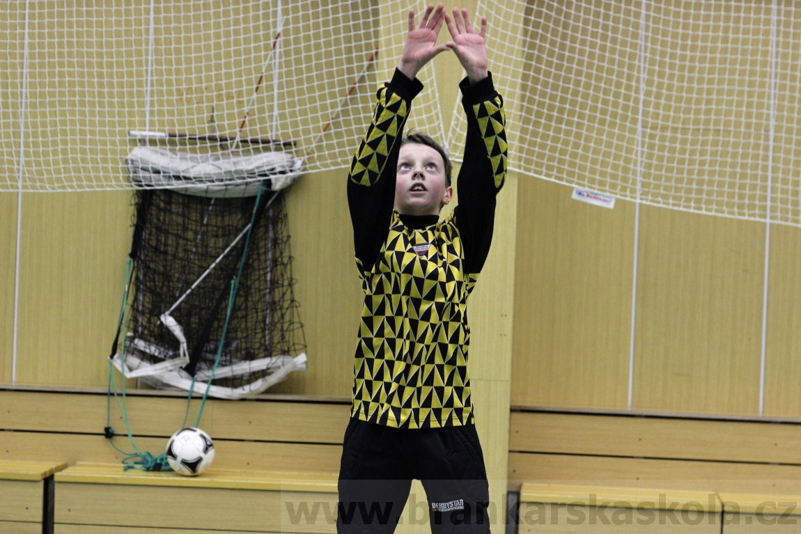 Brankářský trénink BFŠ - TJ AFK Nymburk - 29.1.2014