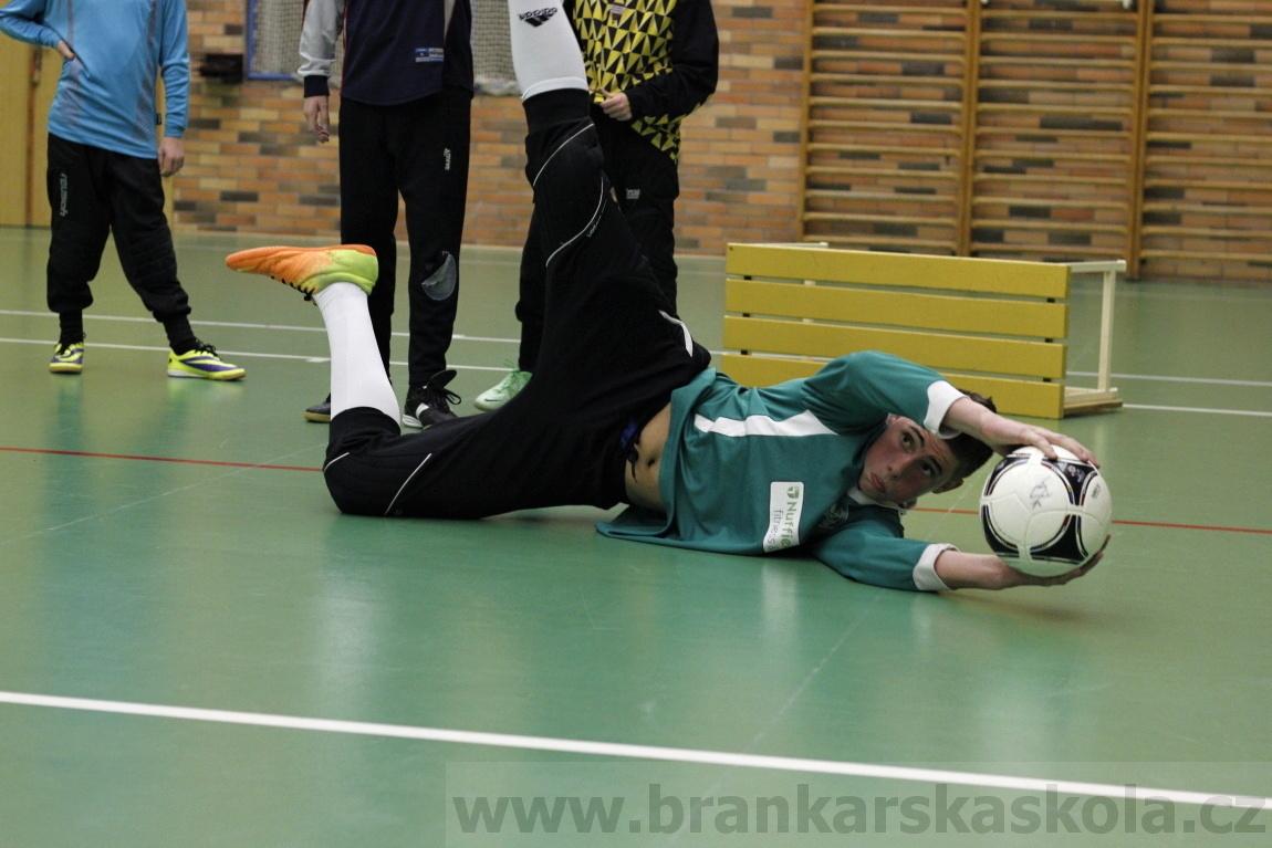 Brankářský trénink BFŠ - TJ AFK Nymburk - 29.1.2014