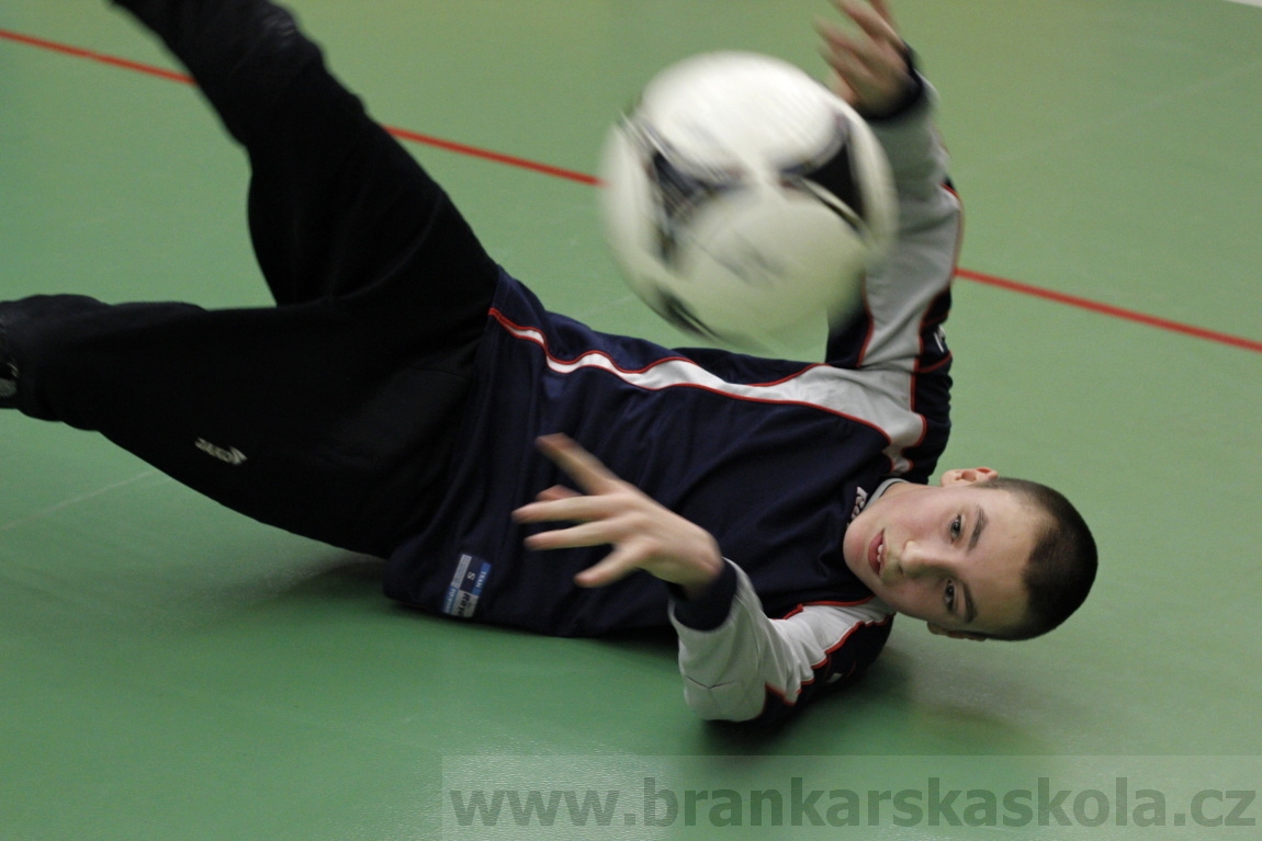 Brankářský trénink BFŠ - TJ AFK Nymburk - 29.1.2014