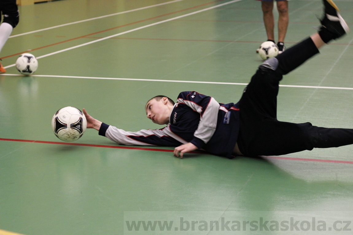 Brankářský trénink BFŠ - TJ AFK Nymburk - 29.1.2014