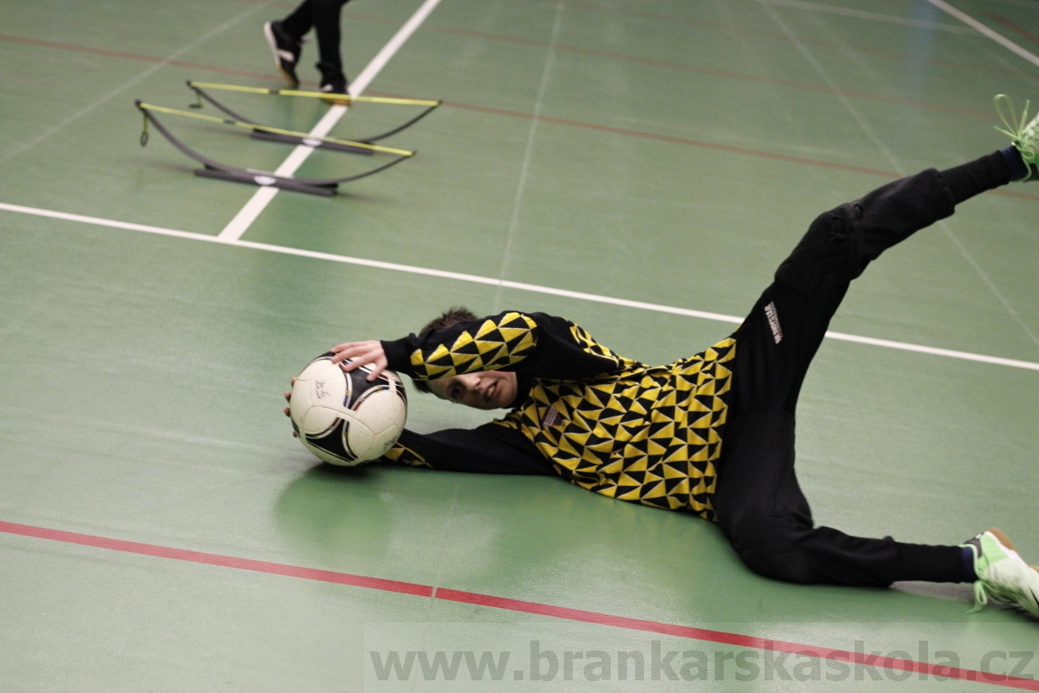 Brankářský trénink BFŠ - TJ AFK Nymburk - 29.1.2014