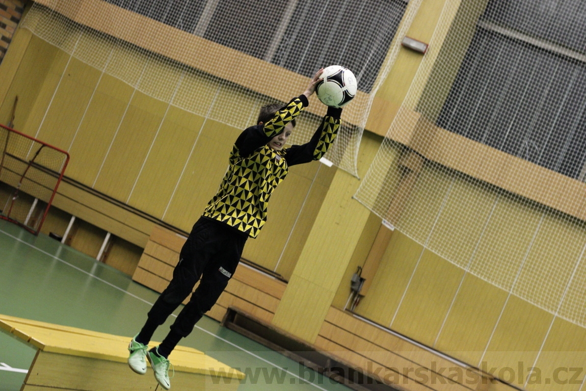 Brankářský trénink BFŠ - TJ AFK Nymburk - 29.1.2014