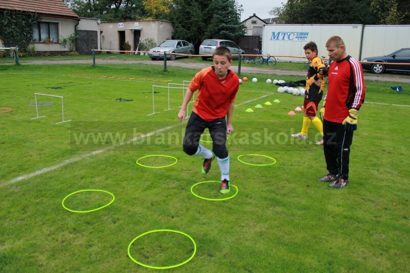 Tr�nink SK Polabanu Nymburk (5.10.2010)