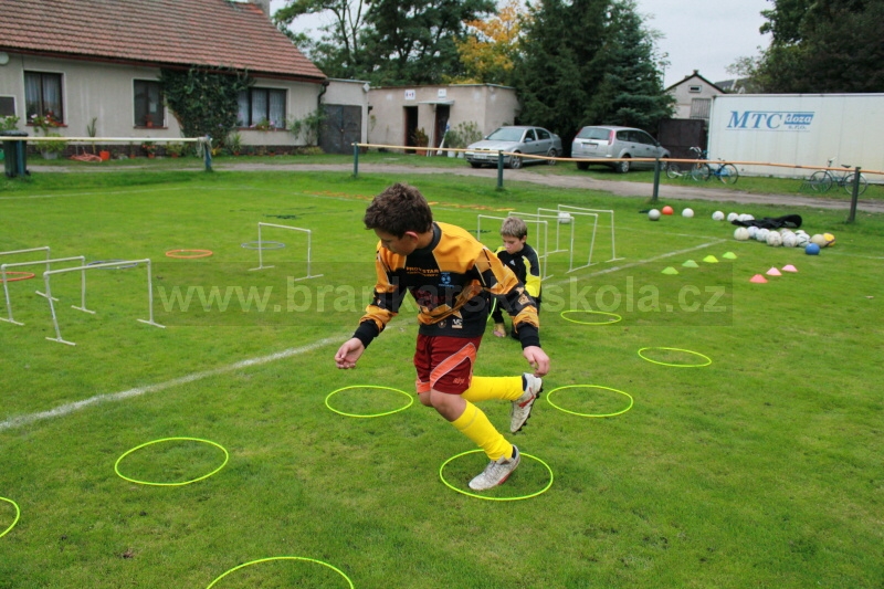 Tr�nink SK Polabanu Nymburk (5.10.2010)