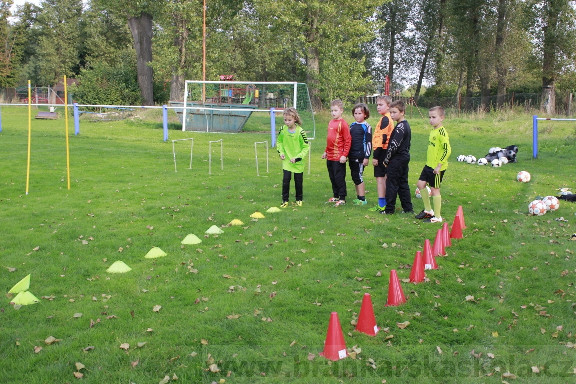 Brankářský trénink BFŠ - TJ AFK Nymburk - 9.9.2014