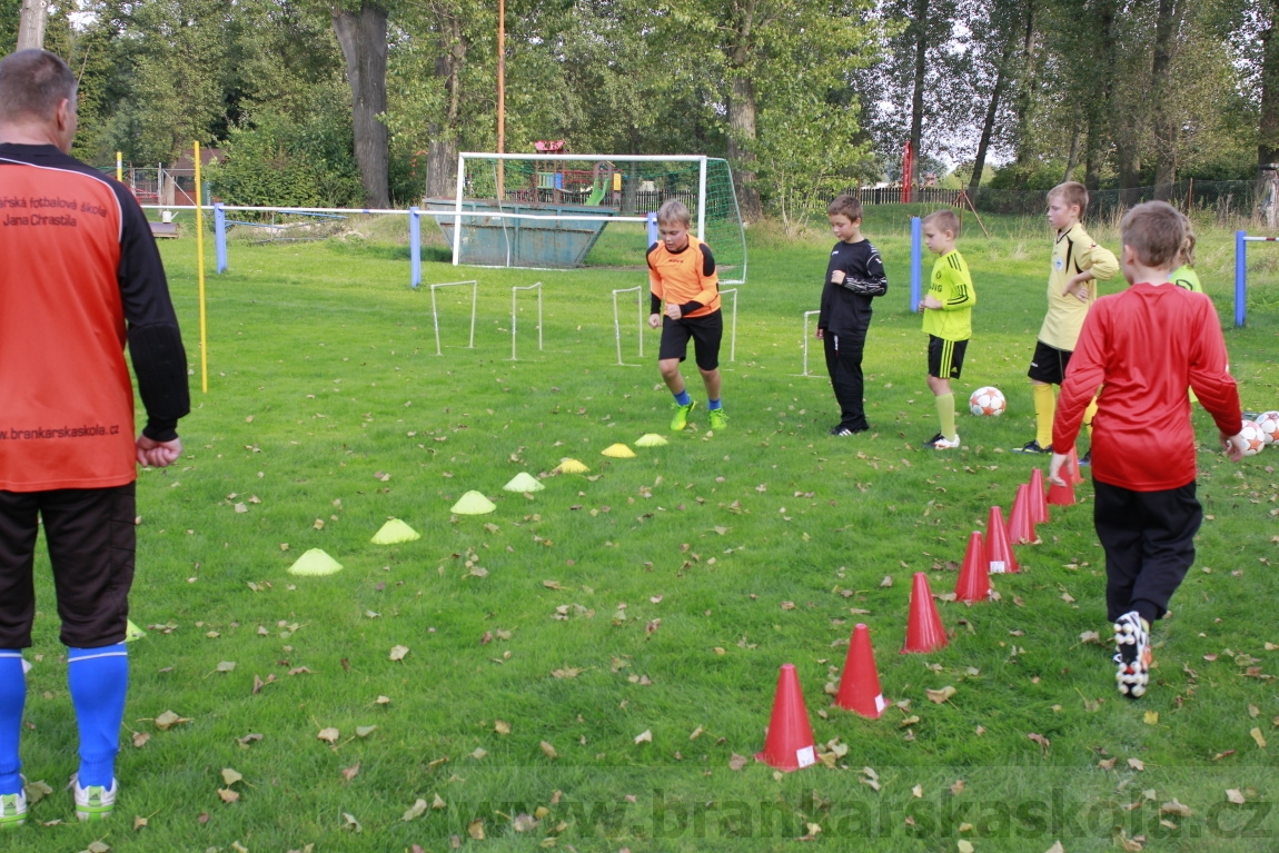 Brankářský trénink BFŠ - TJ AFK Nymburk - 9.9.2014