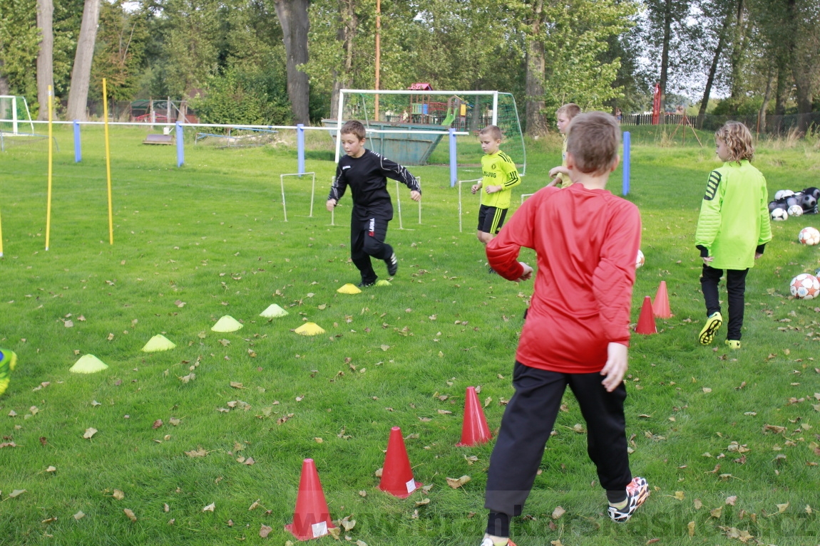 Brankářský trénink BFŠ - TJ AFK Nymburk - 9.9.2014
