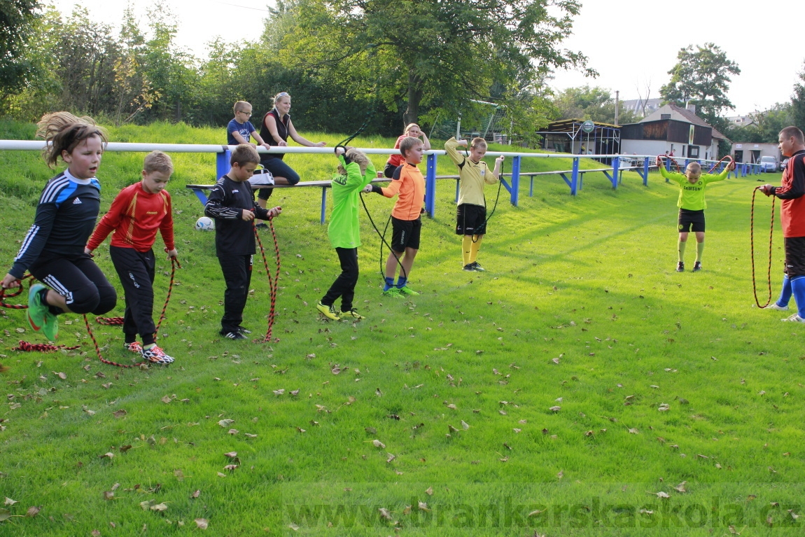 Brankářský trénink BFŠ - TJ AFK Nymburk - 9.9.2014