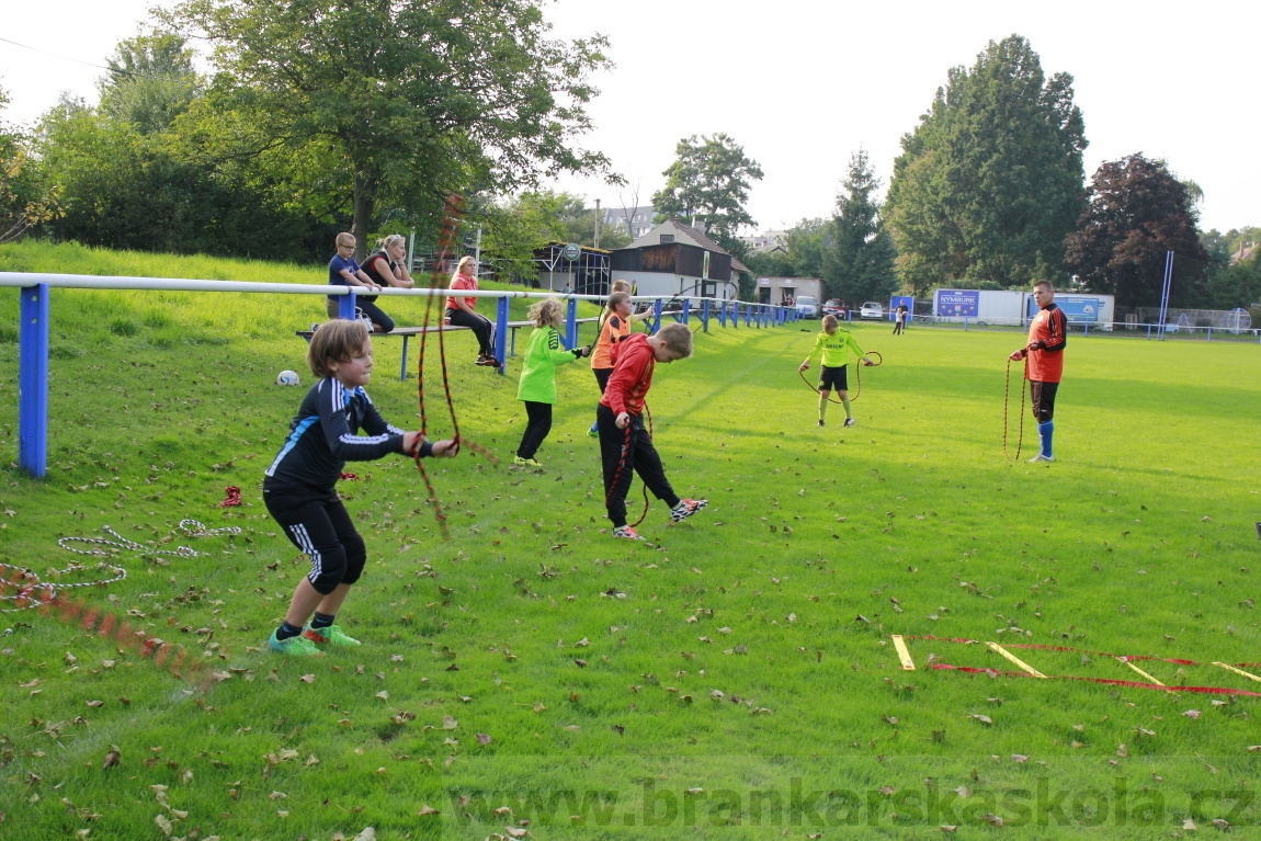 Brankářský trénink BFŠ - TJ AFK Nymburk - 9.9.2014