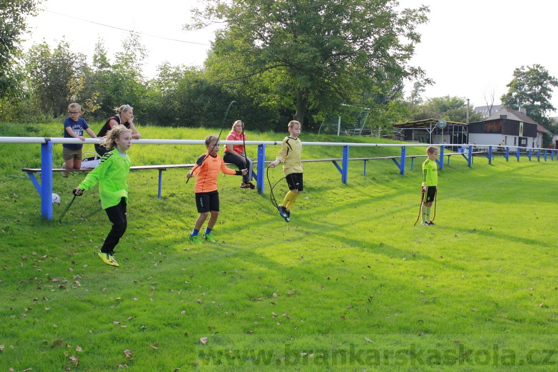Brankářský trénink BFŠ - TJ AFK Nymburk - 9.9.2014