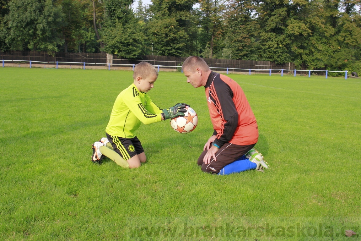 Brankářský trénink BFŠ - TJ AFK Nymburk - 9.9.2014