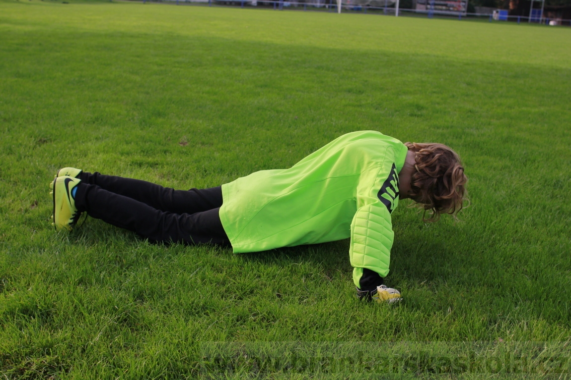 Brankářský trénink BFŠ - TJ AFK Nymburk - 9.9.2014