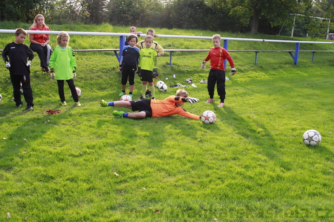 Brankářský trénink BFŠ - TJ AFK Nymburk - 9.9.2014