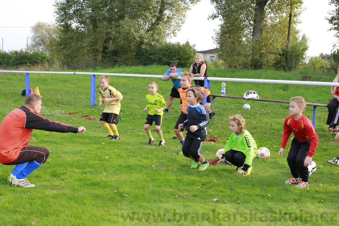 Brankářský trénink BFŠ - TJ AFK Nymburk - 9.9.2014