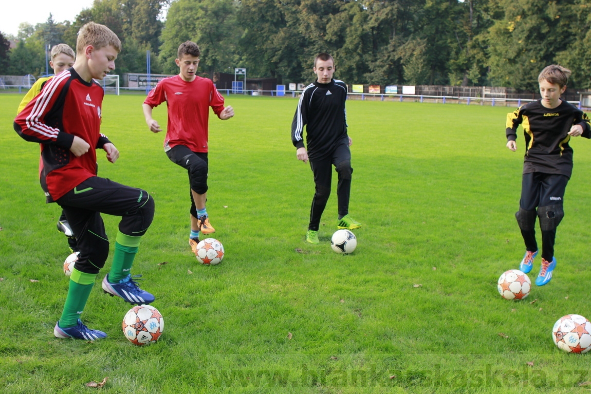 Brankářský trénink BFŠ - TJ AFK Nymburk - 9.9.2014