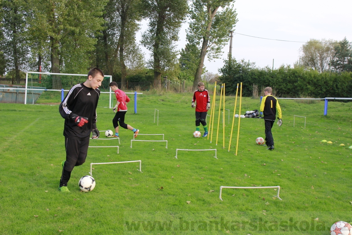 Brankářský trénink BFŠ - TJ AFK Nymburk - 9.9.2014