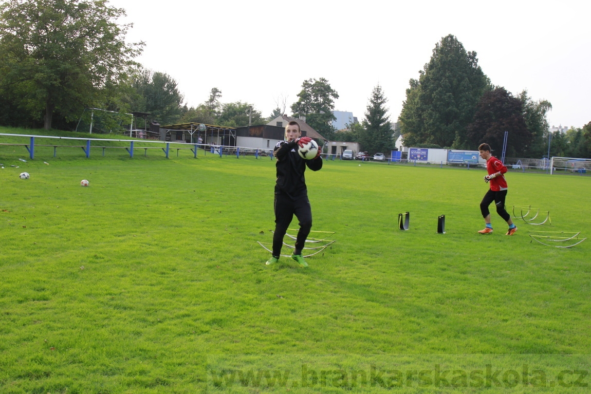 Brankářský trénink BFŠ - TJ AFK Nymburk - 9.9.2014