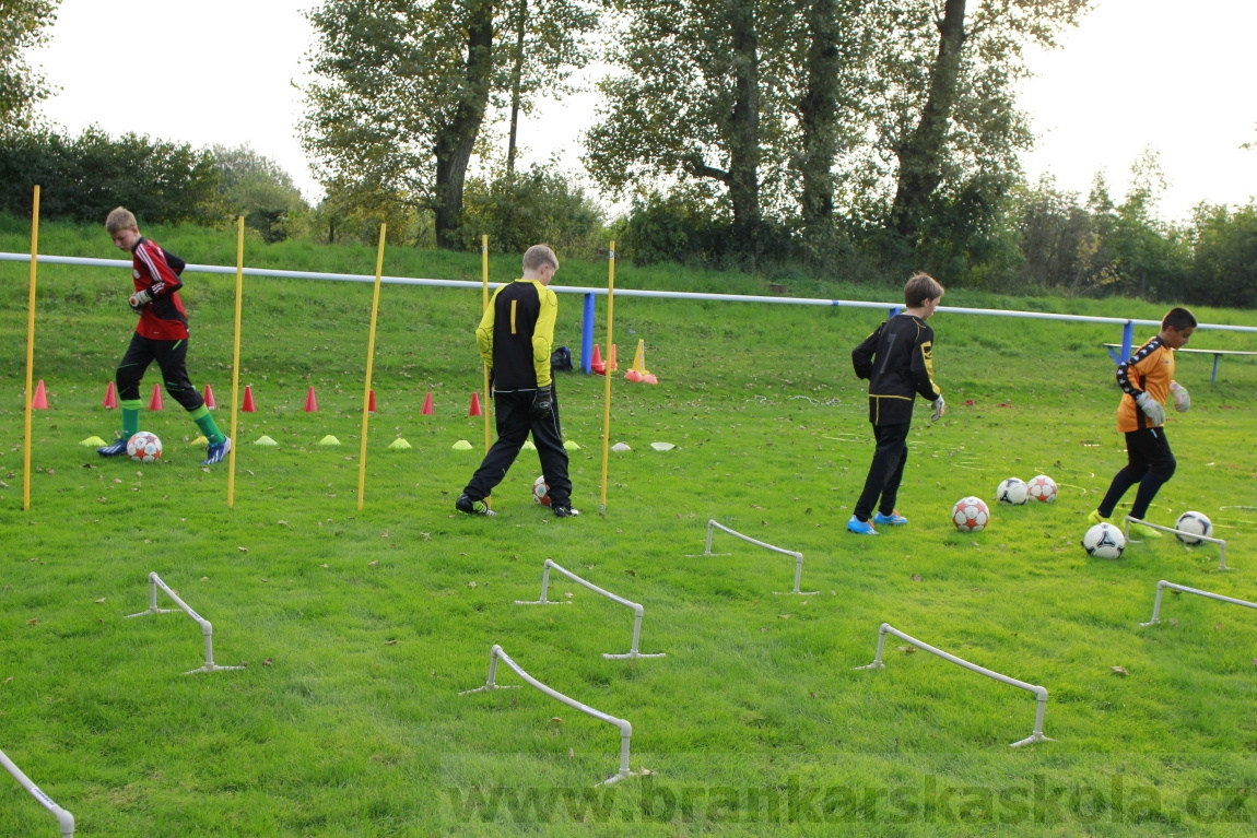 Brankářský trénink BFŠ - TJ AFK Nymburk - 9.9.2014