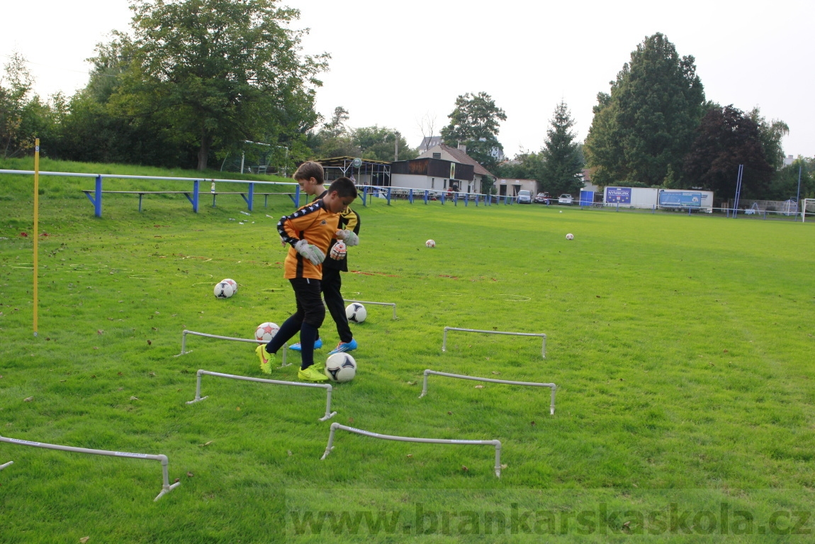 Brankářský trénink BFŠ - TJ AFK Nymburk - 9.9.2014