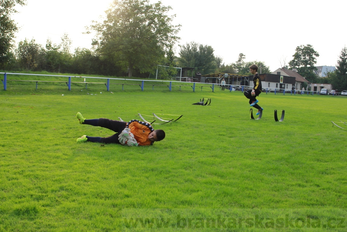 Brankářský trénink BFŠ - TJ AFK Nymburk - 9.9.2014