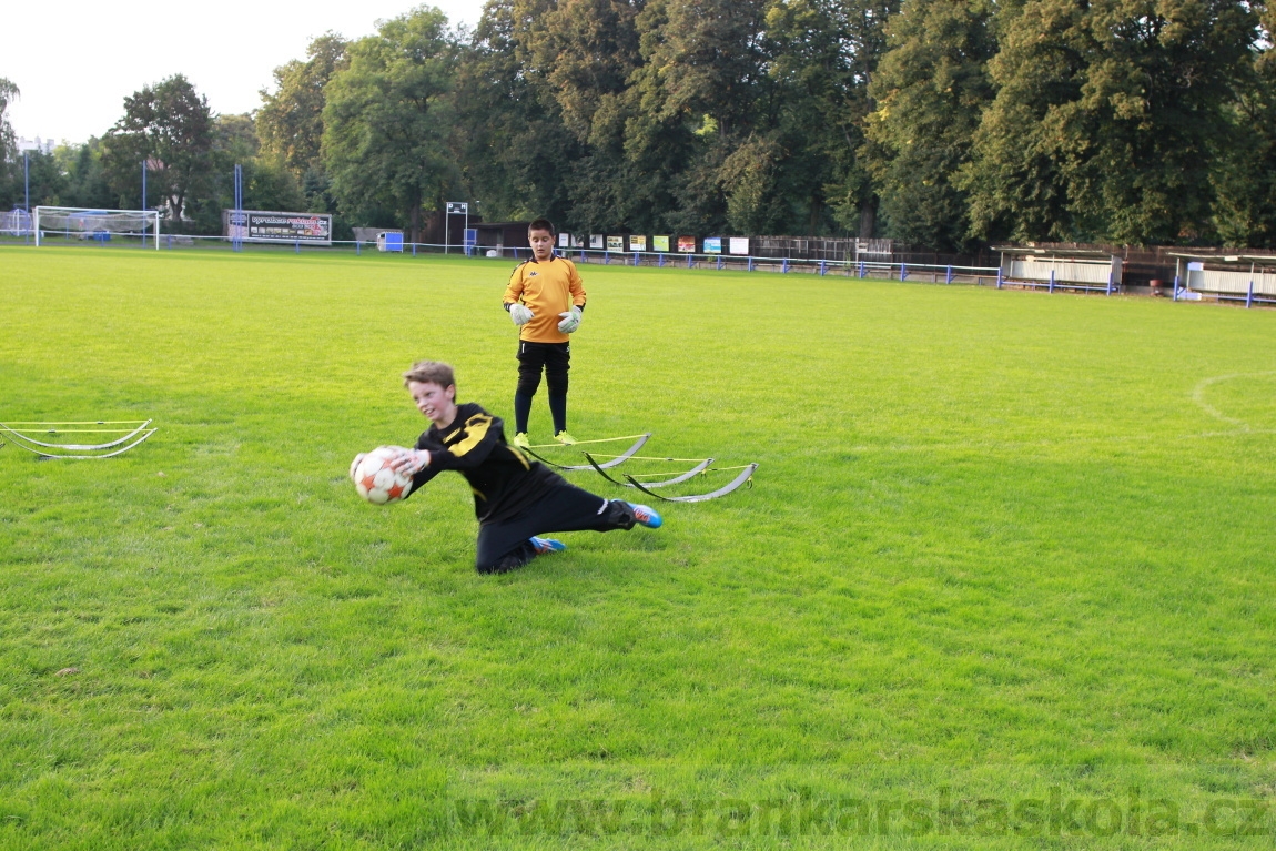 Brankářský trénink BFŠ - TJ AFK Nymburk - 9.9.2014
