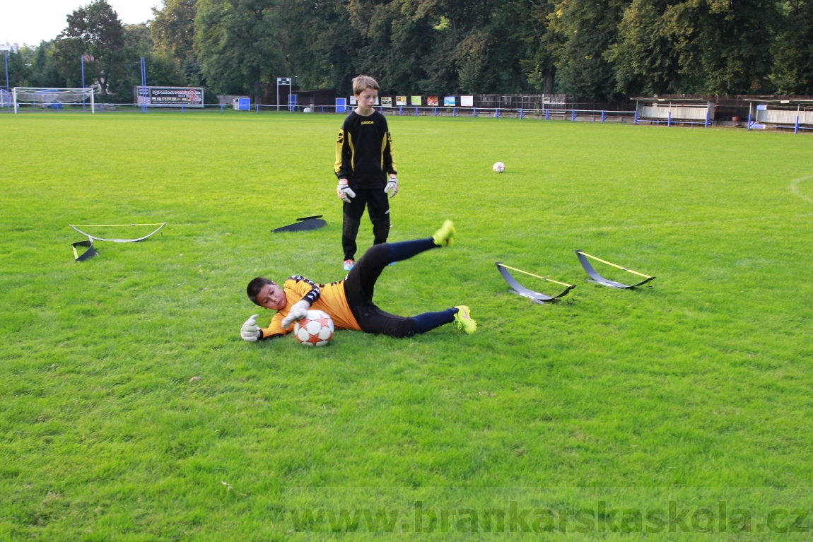 Brankářský trénink BFŠ - TJ AFK Nymburk - 9.9.2014