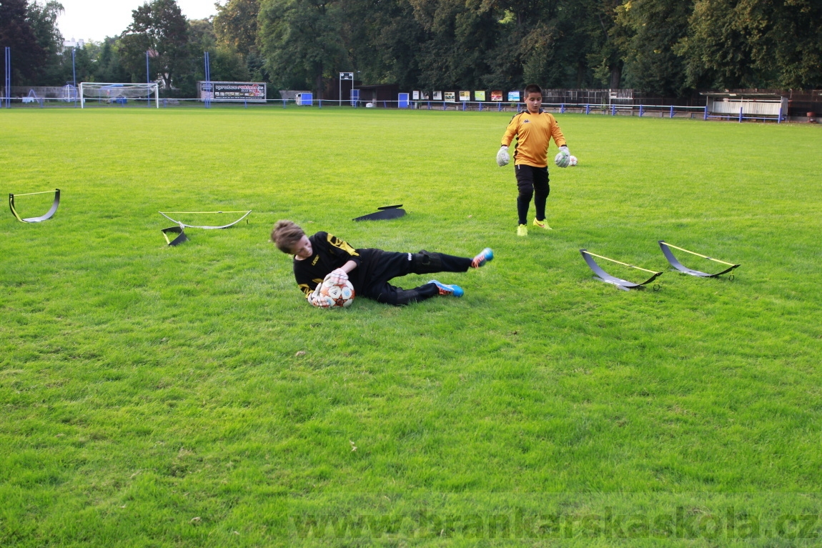 Brankářský trénink BFŠ - TJ AFK Nymburk - 9.9.2014