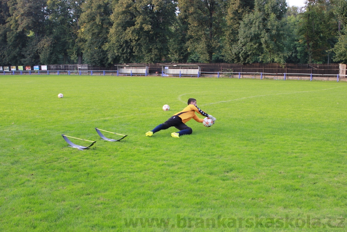 Brankářský trénink BFŠ - TJ AFK Nymburk - 9.9.2014