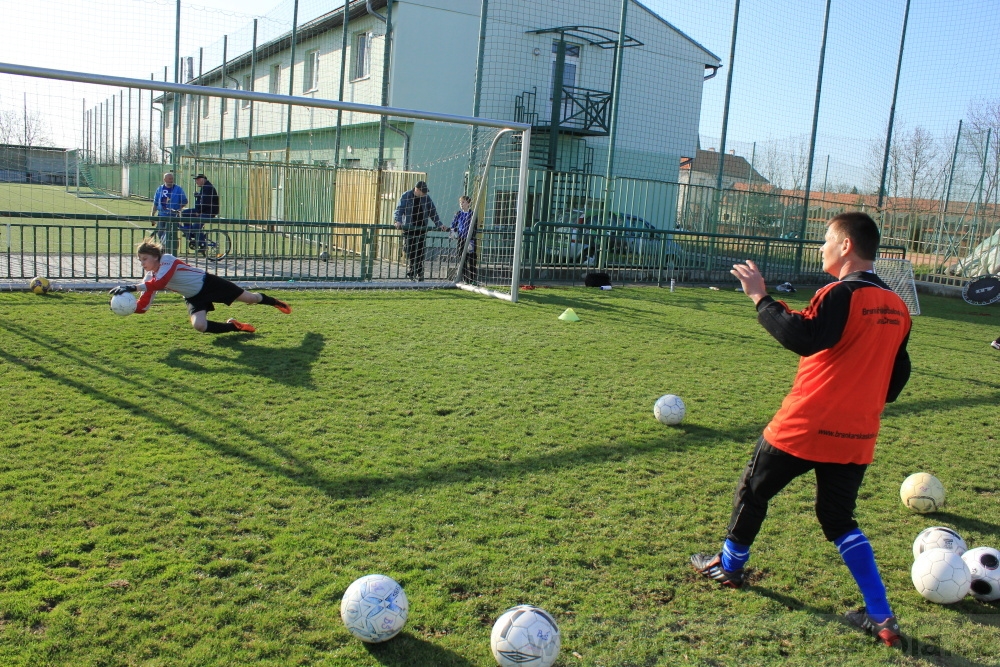 Brank��sk� tr�nink BF� - FK Viktoria �i�kov - 26.3.2012