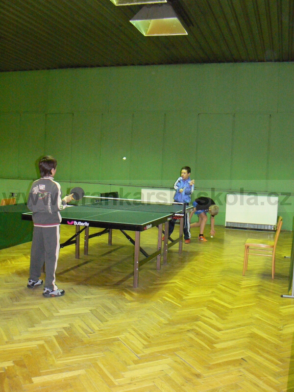 V�no�n� turnaj v ping pongu (30.12.2008)