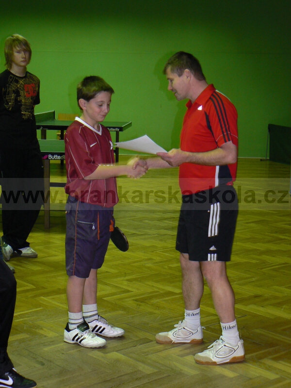 V�no�n� turnaj v ping pongu (30.12.2008)