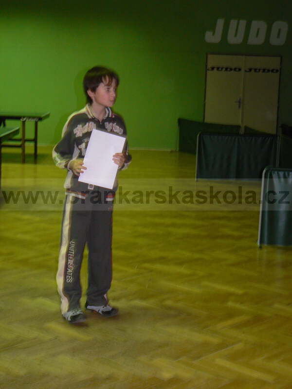 V�no�n� turnaj v ping pongu (30.12.2008)