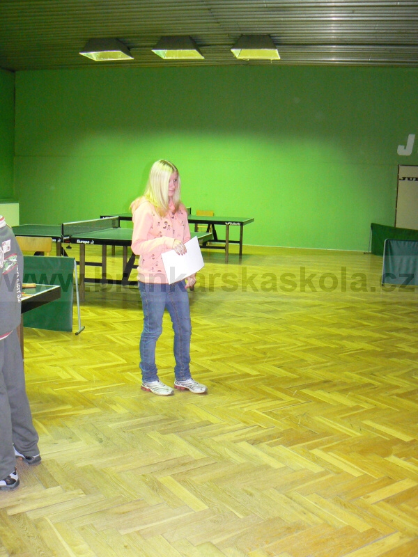 V�no�n� turnaj v ping pongu (30.12.2008)