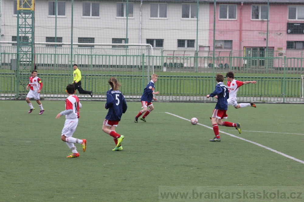 U14 FK Viktoria �i�kov - SK Slavia Praha, 5.4.2012