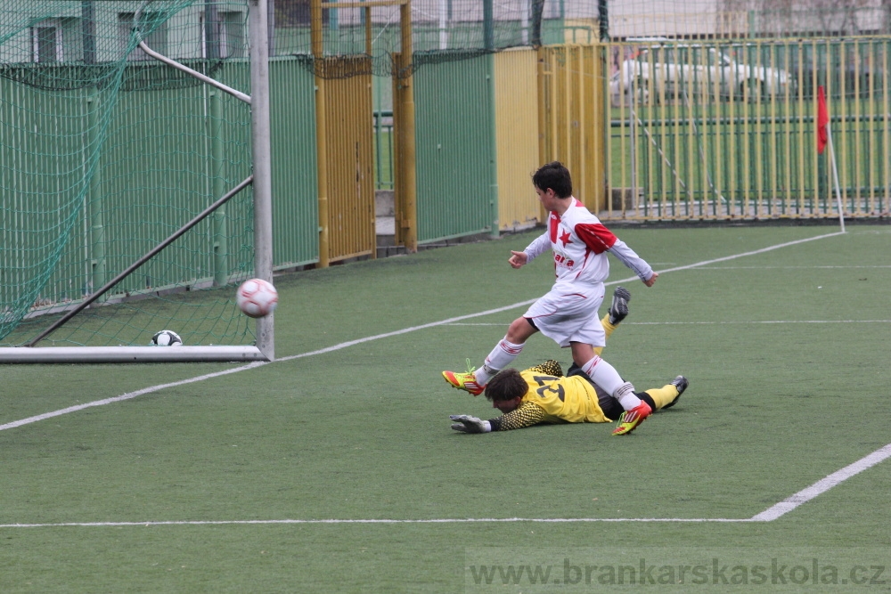 U14 FK Viktoria �i�kov - SK Slavia Praha, 5.4.2012