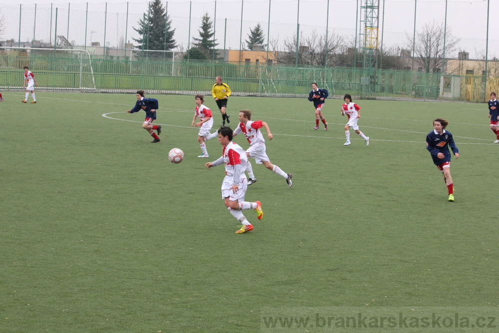 U14 FK Viktoria �i�kov - SK Slavia Praha, 5.4.2012