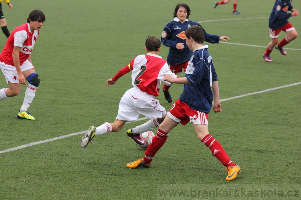 U14 FK Viktoria �i�kov - SK Slavia Praha, 5.4.2012