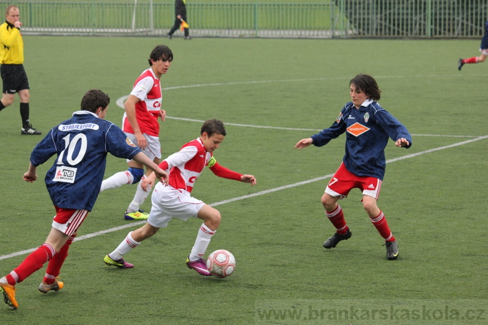 U14 FK Viktoria �i�kov - SK Slavia Praha, 5.4.2012