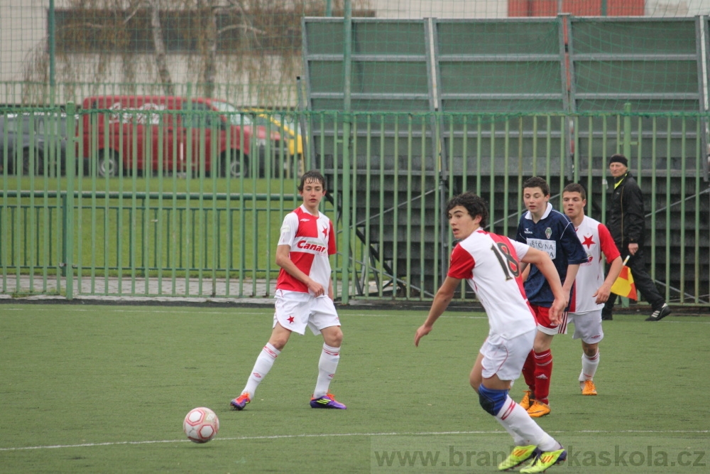 U14 FK Viktoria �i�kov - SK Slavia Praha, 5.4.2012
