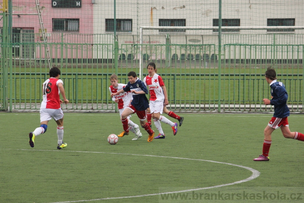 U14 FK Viktoria �i�kov - SK Slavia Praha, 5.4.2012