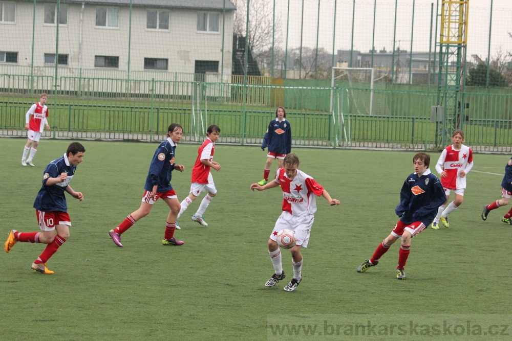 U14 FK Viktoria �i�kov - SK Slavia Praha, 5.4.2012