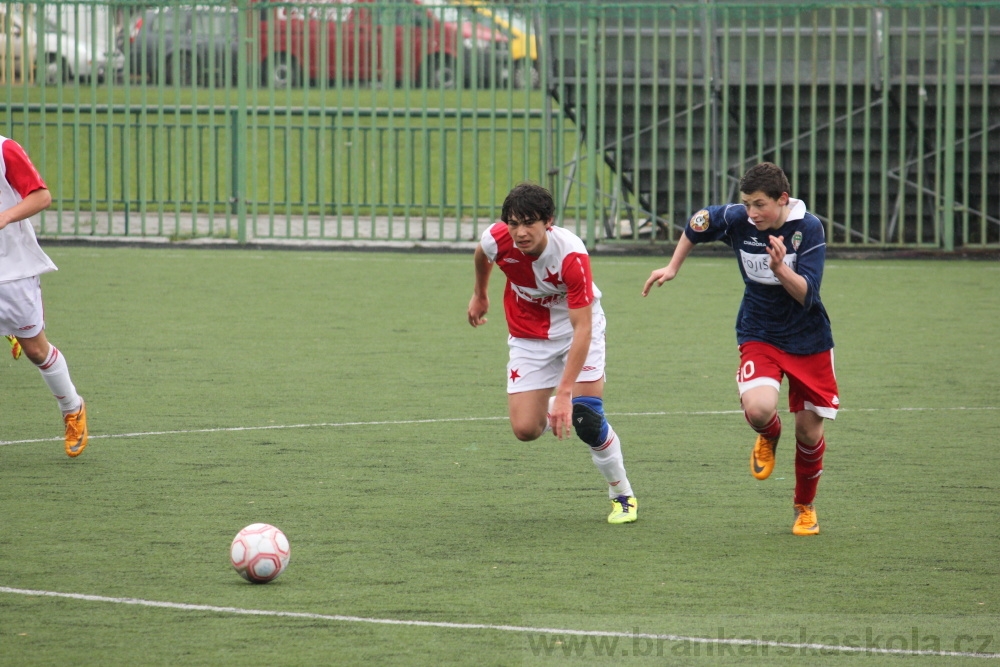 U14 FK Viktoria �i�kov - SK Slavia Praha, 5.4.2012