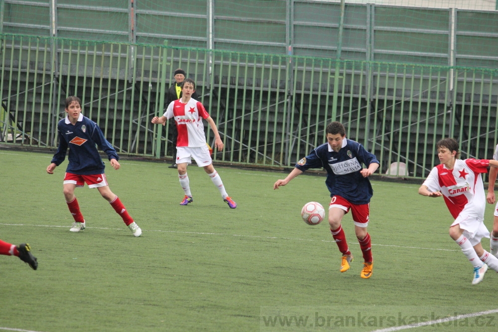 U14 FK Viktoria �i�kov - SK Slavia Praha, 5.4.2012