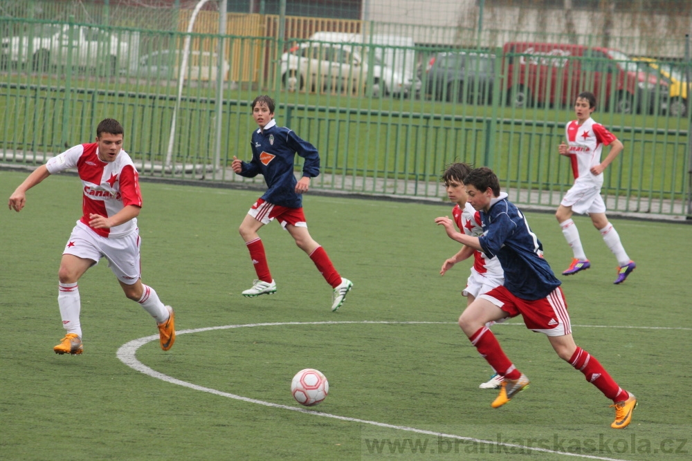 U14 FK Viktoria �i�kov - SK Slavia Praha, 5.4.2012