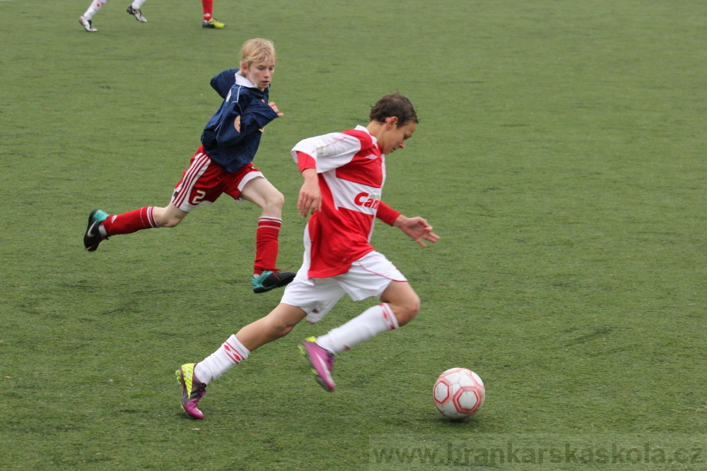 U14 FK Viktoria �i�kov - SK Slavia Praha, 5.4.2012