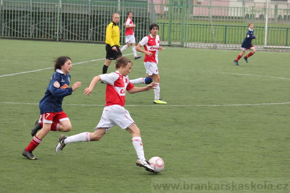 U14 FK Viktoria �i�kov - SK Slavia Praha, 5.4.2012
